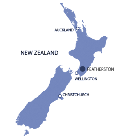 Brookside Villages Featherston-Map